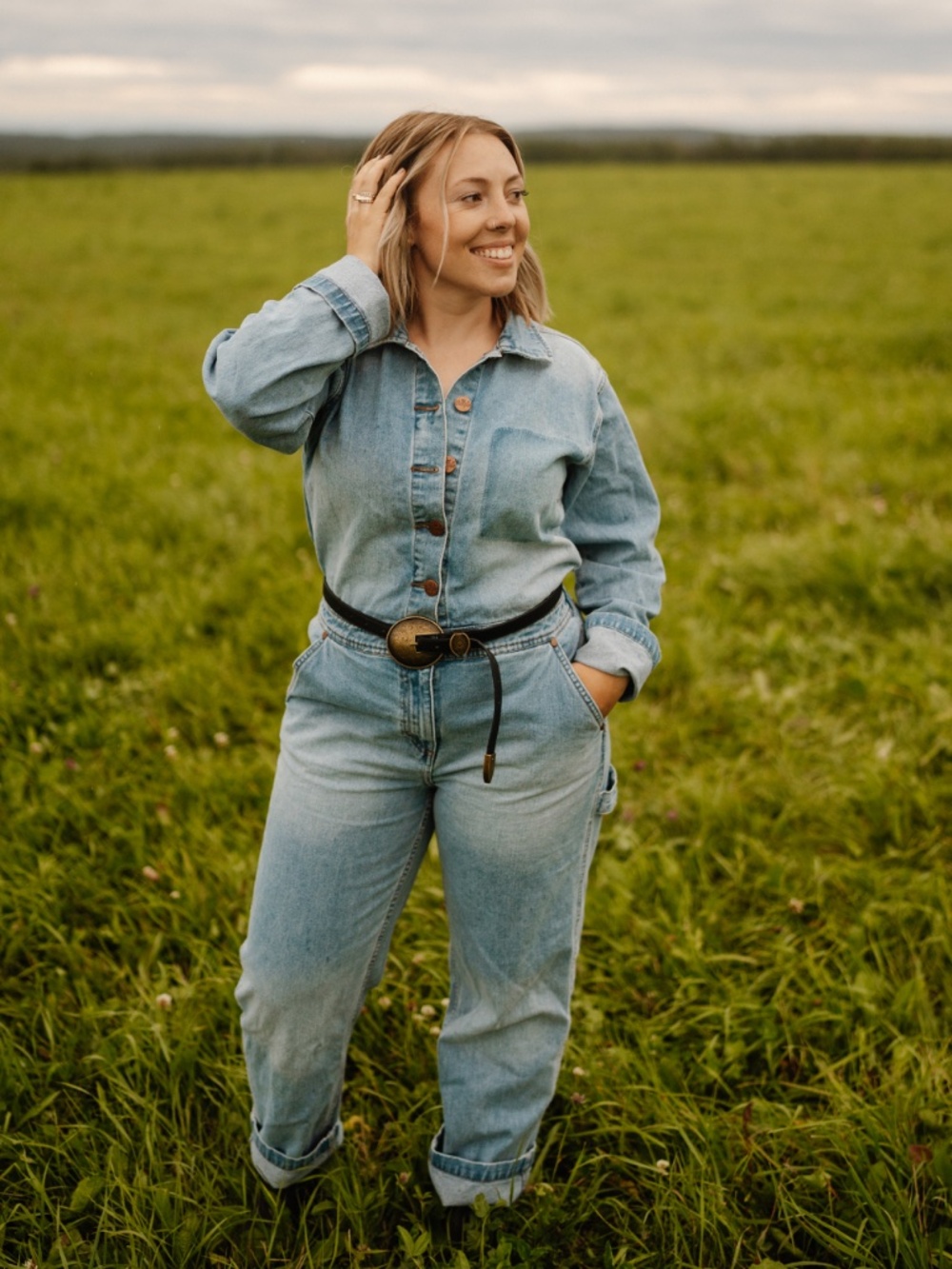 Denim Jumpsuit - Wrangler x Billabong